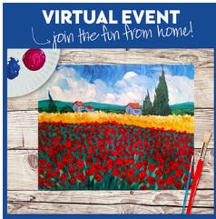 VIRTUAL EVENT! PAINT AT HOME!